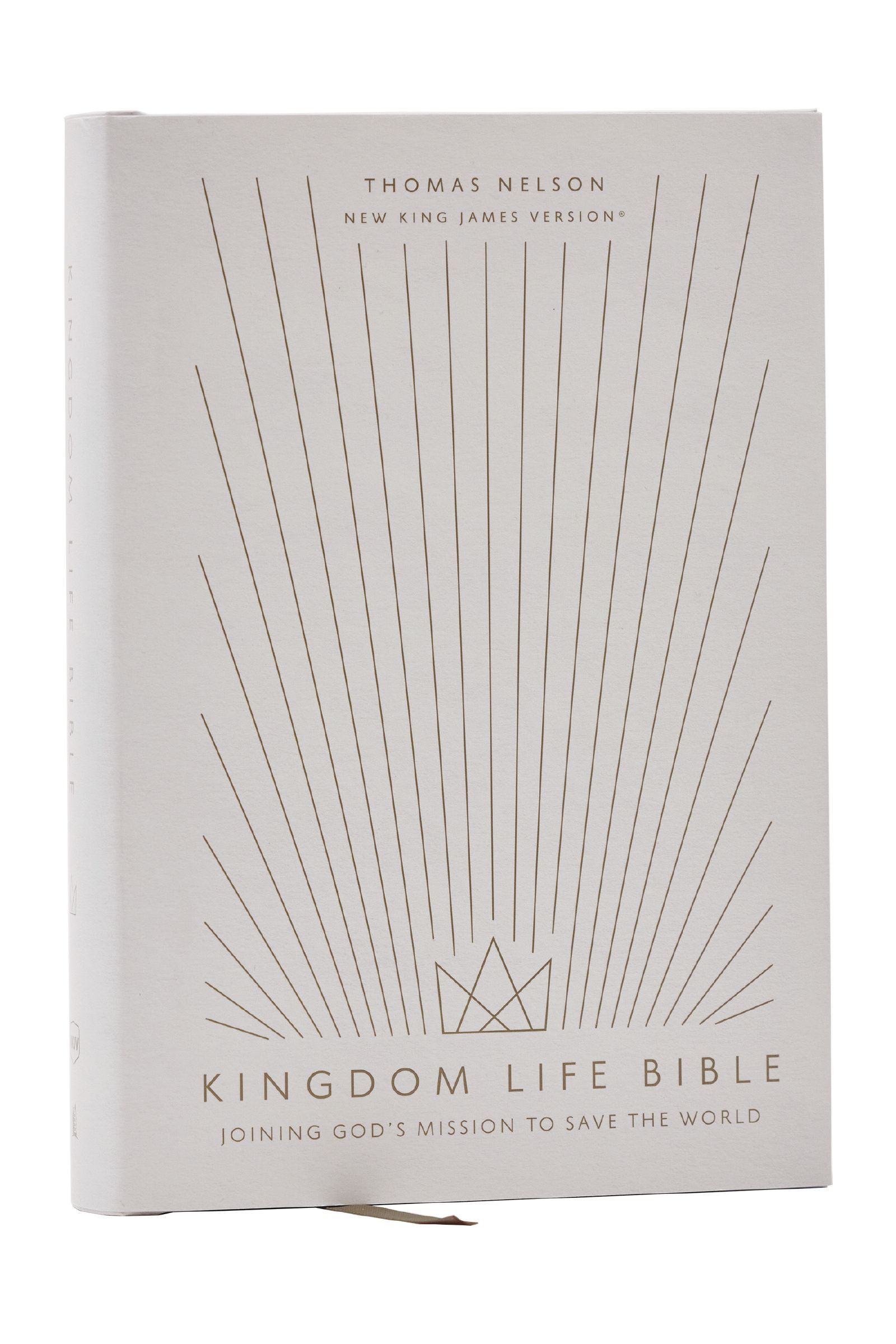 Book Cover of 'Kingdom Life Bible: Joining God's Mission to Save the World (NKJV, Hardcover, Red Letter, Comfort Print)'