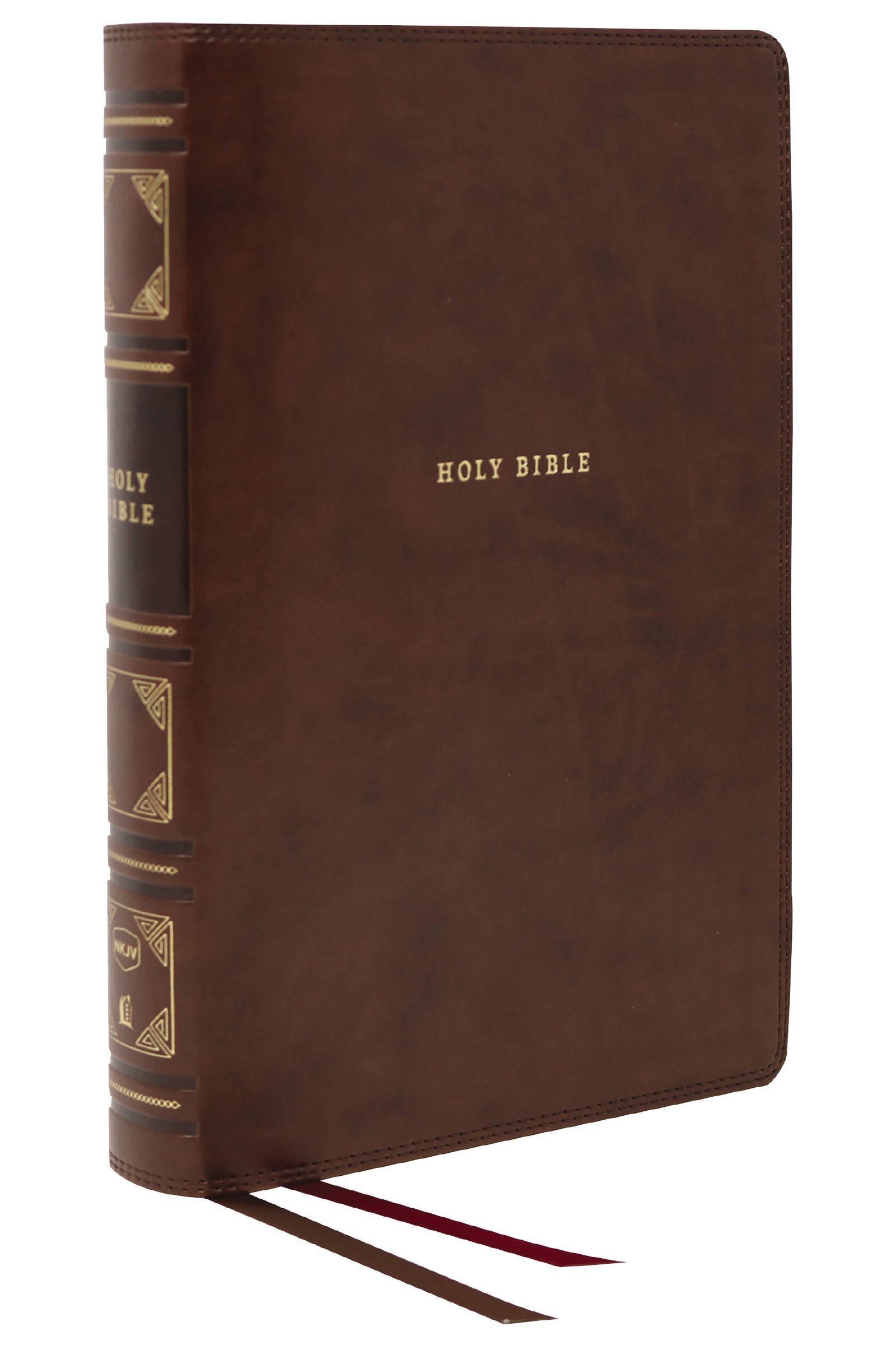 NKJV, Reference Bible, Classic Verse-by-Verse, Center-Column, Leathersoft, Brow - Image 4
