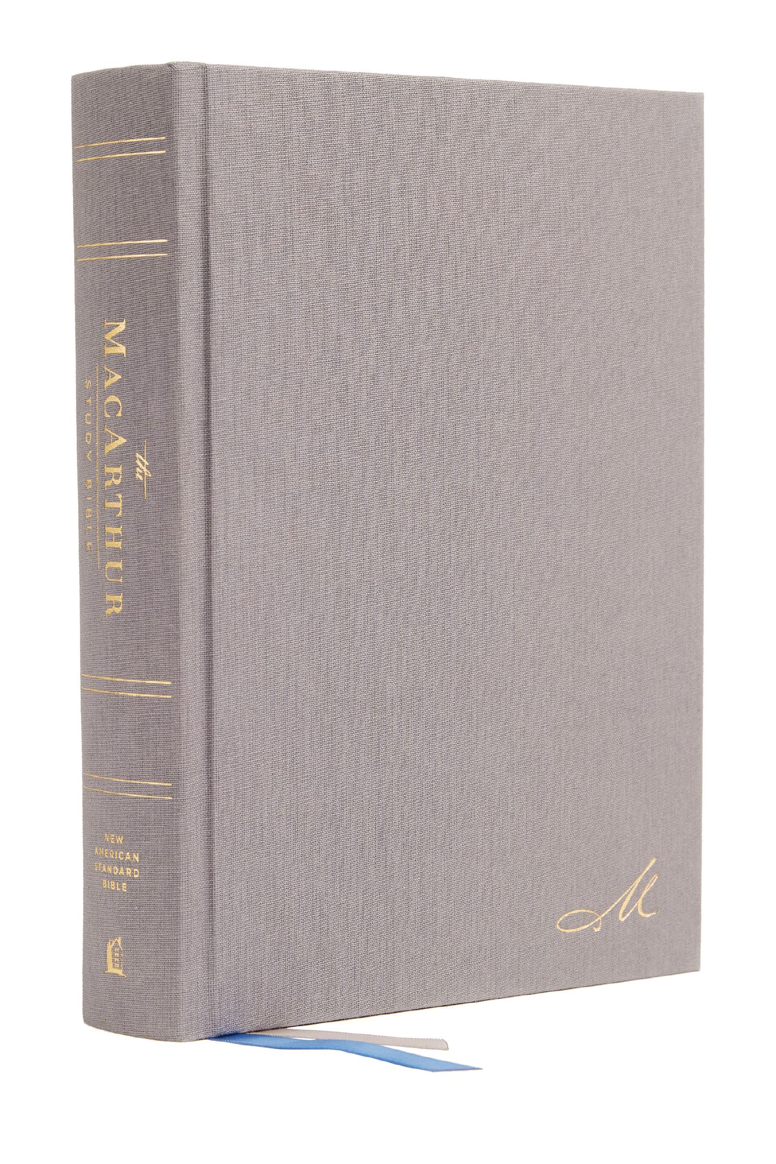 NASB, MacArthur Study Bible, Gray Hardcover, 1995 Text, Comfort Print: Unleashing God's Truth One Verse at a Time (Holy Bible, New American Standard Bible) - Image 4