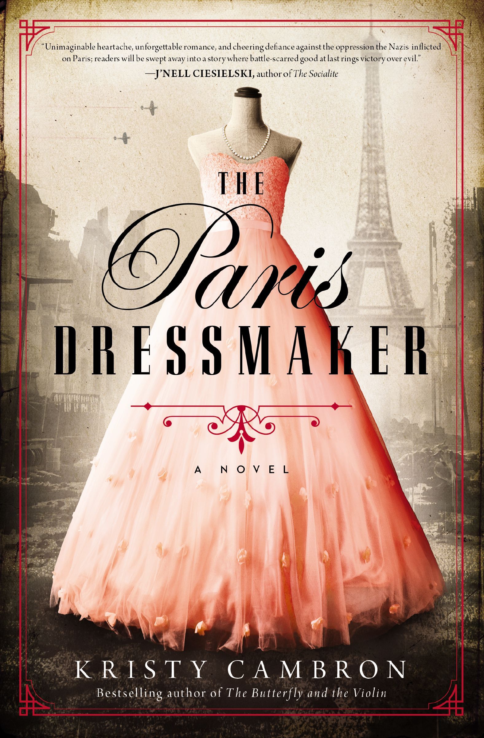 Book Cover of 'The Paris Dressmaker'