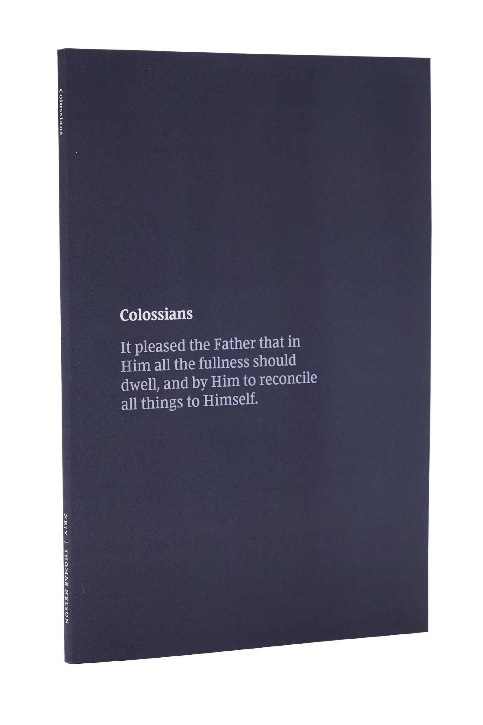 NKJV Scripture Journal – Colossians, Paperback,