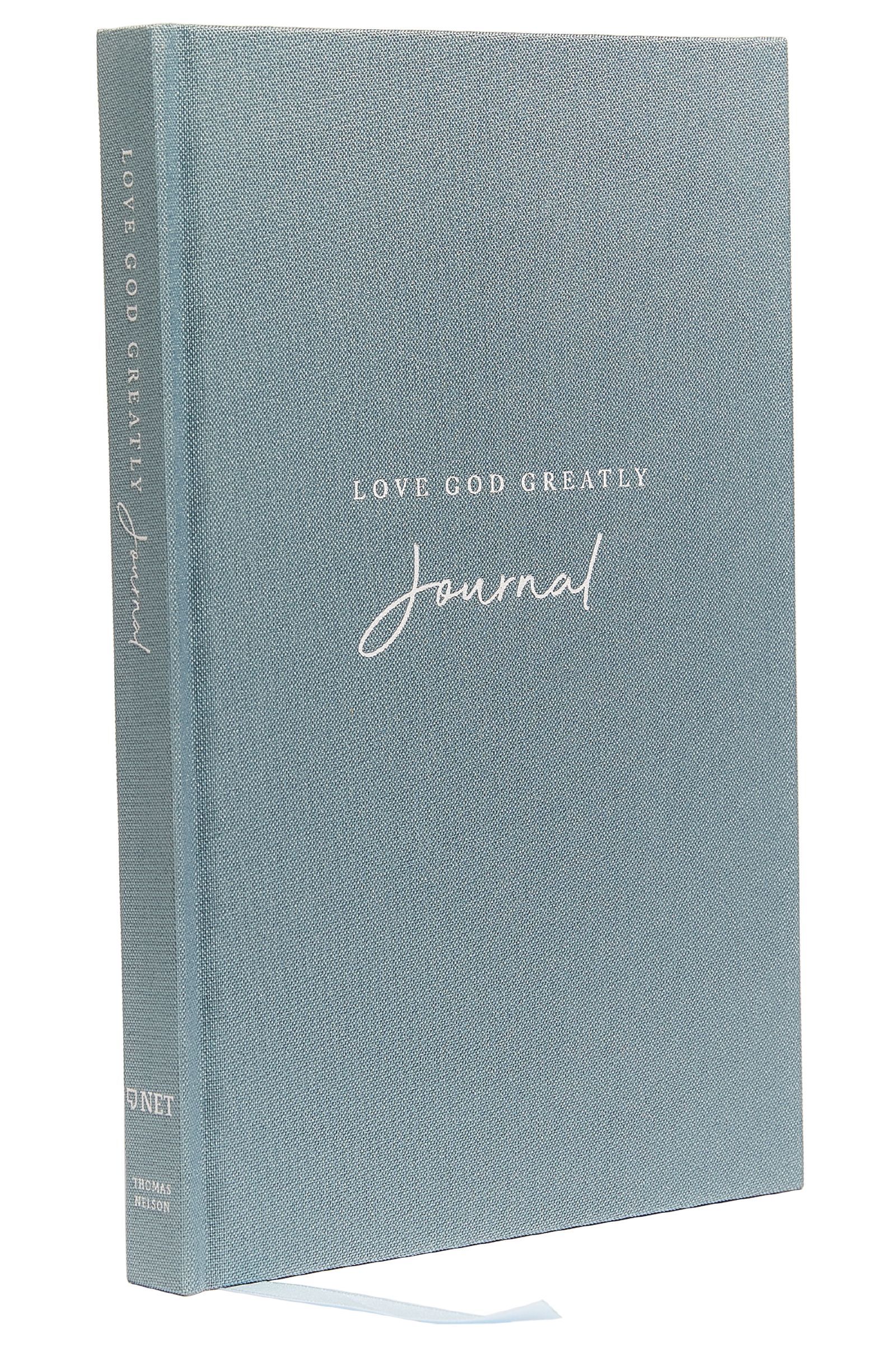 NET, Love God Greatly Journal, Cloth over Board, Comfort Print, Hardback, Love God Greatly