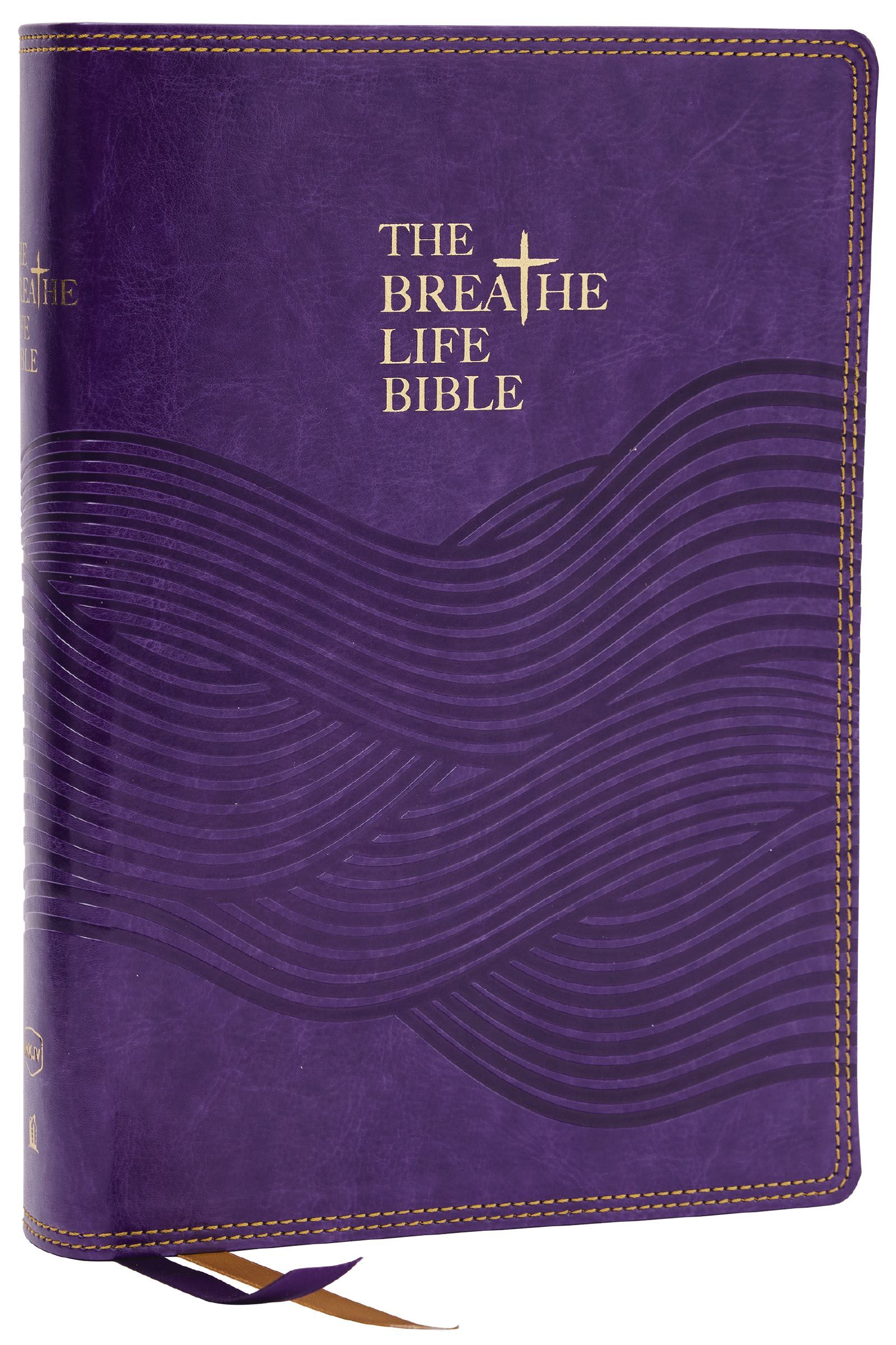 The Breathe Life Holy Bible: Faith in Action (NKJV, Purple Leathersoft, Red Letter, Comfort Print), Hardback, Michele Jenkins