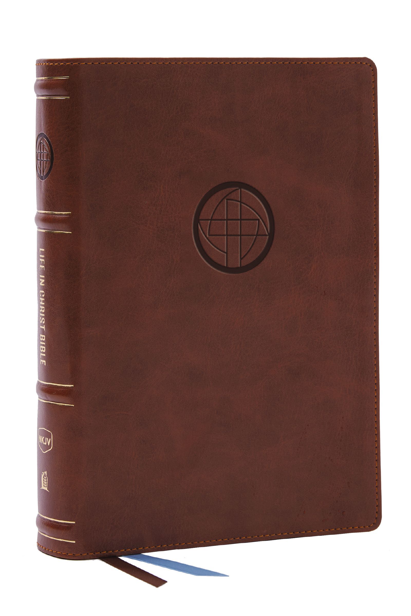 Life in Christ Bible: Discovering, Believing, and Rejoicing in Who God Says You Are (NKJV, Brown Leathersoft, Thumb Indexed, Red Letter, Comfort Print), Hardback, - Image 4