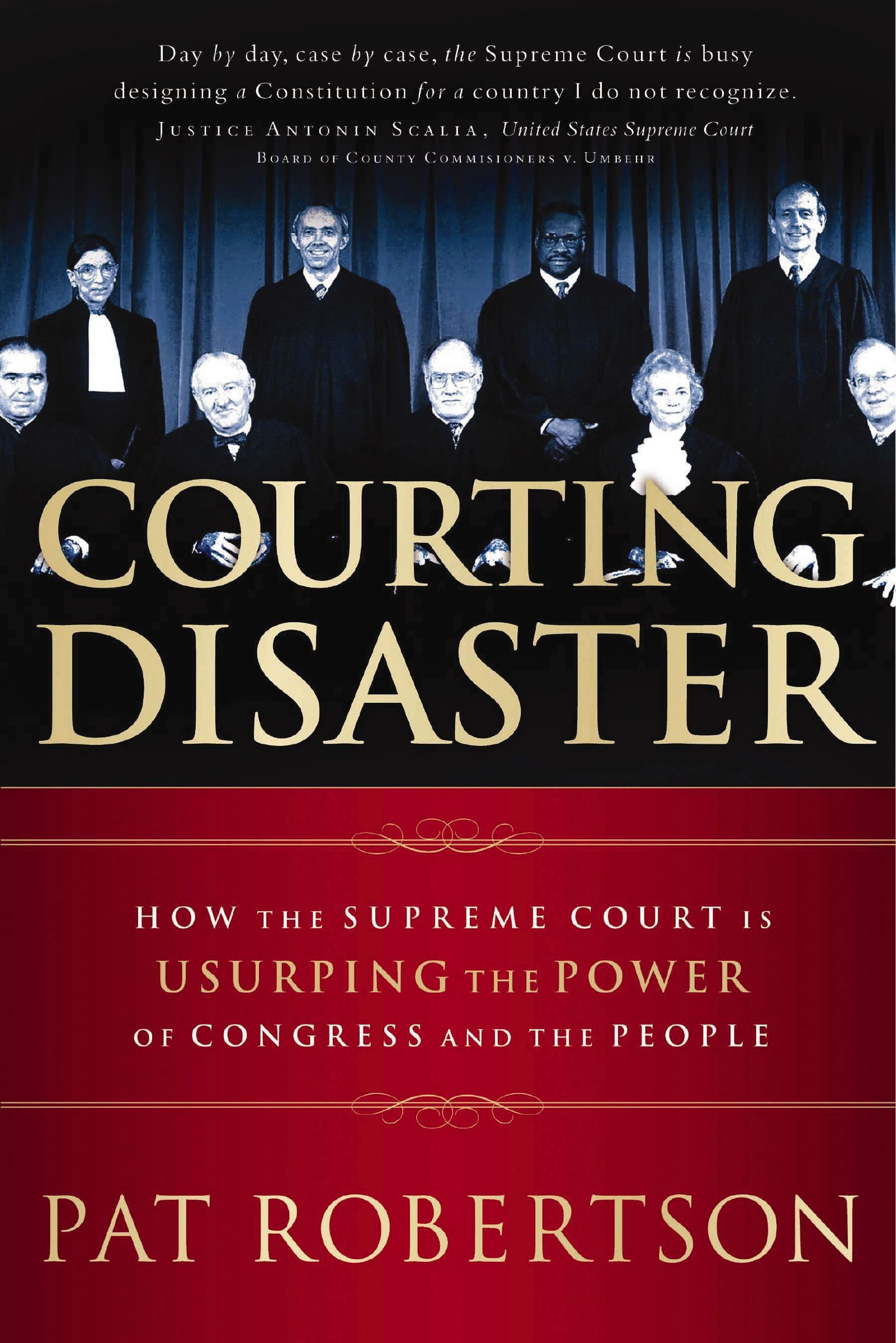 Courting Disaster, Paperback, Pat Robertson