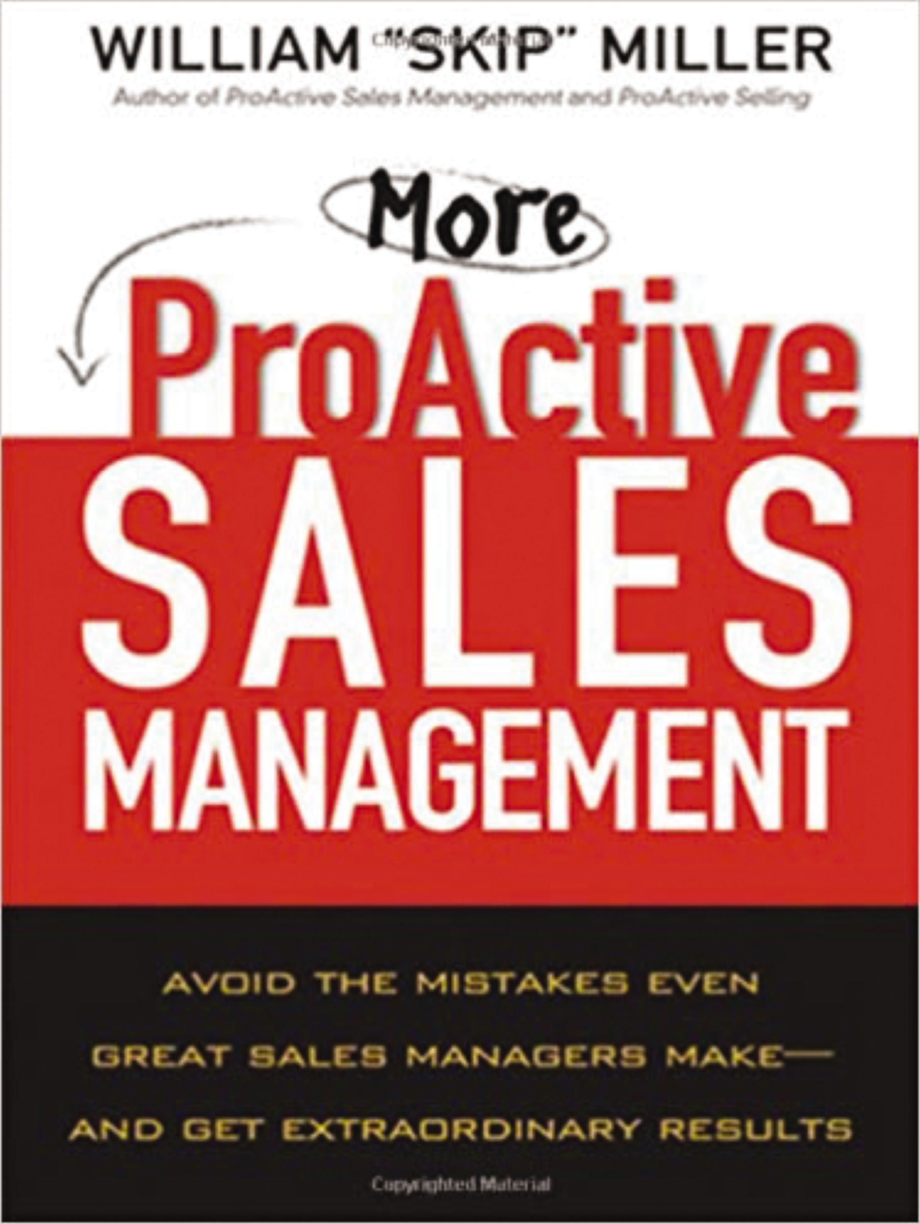 More ProActive Sales Management