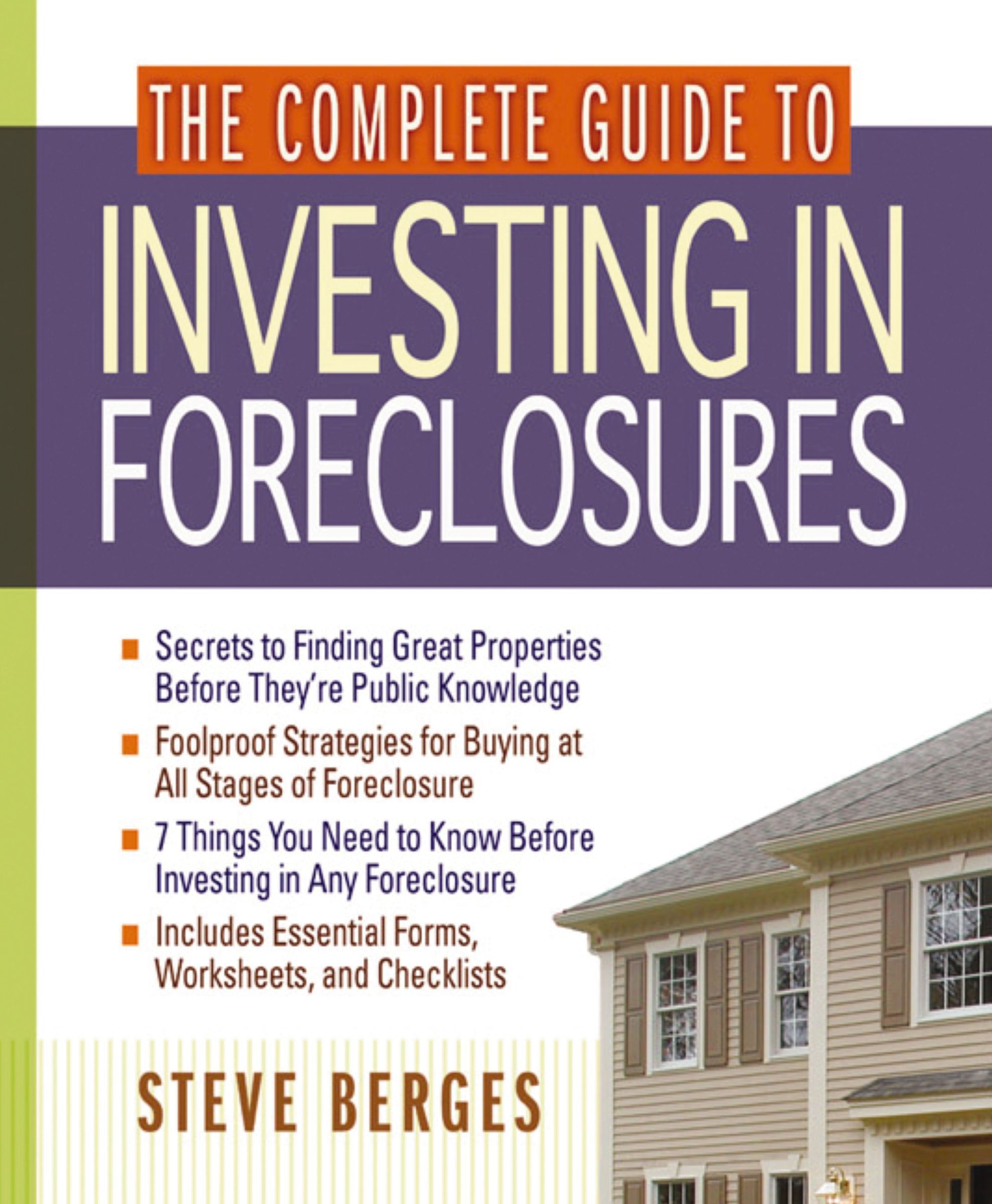 Book - The Complete Guide to Investing in Foreclosures - 