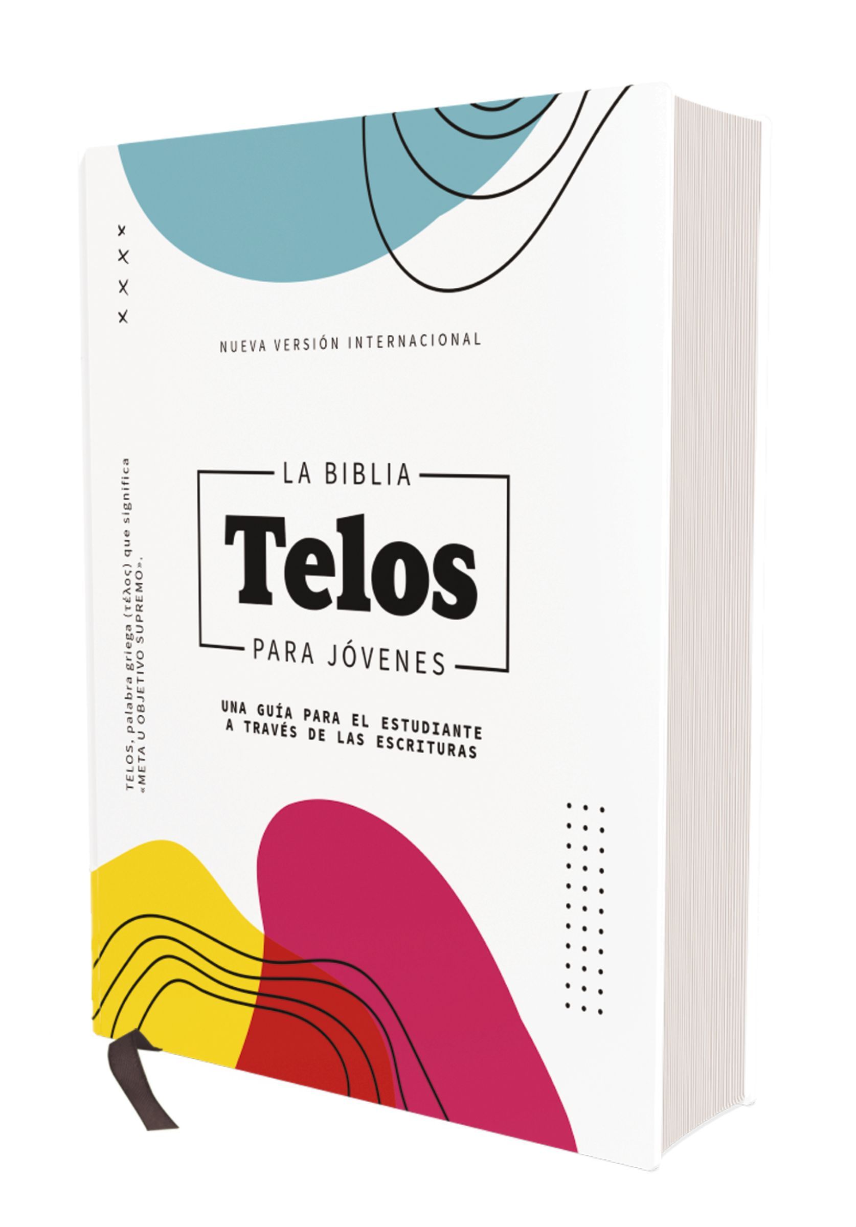 NVI, The Telos Bible, Revised text 2022, Hardcover, 2 Color Interior, Comfort Print