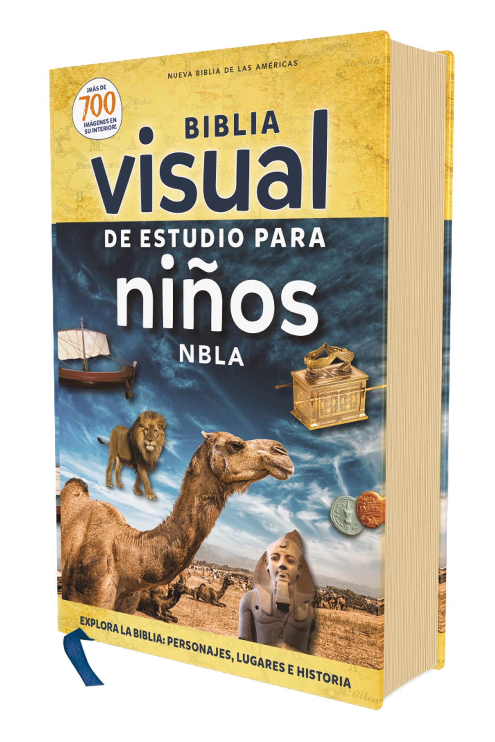 NBLA, Kids' Visual Study Bible, 4 Color Interior, Hardcover, Comfort Print Book Cover