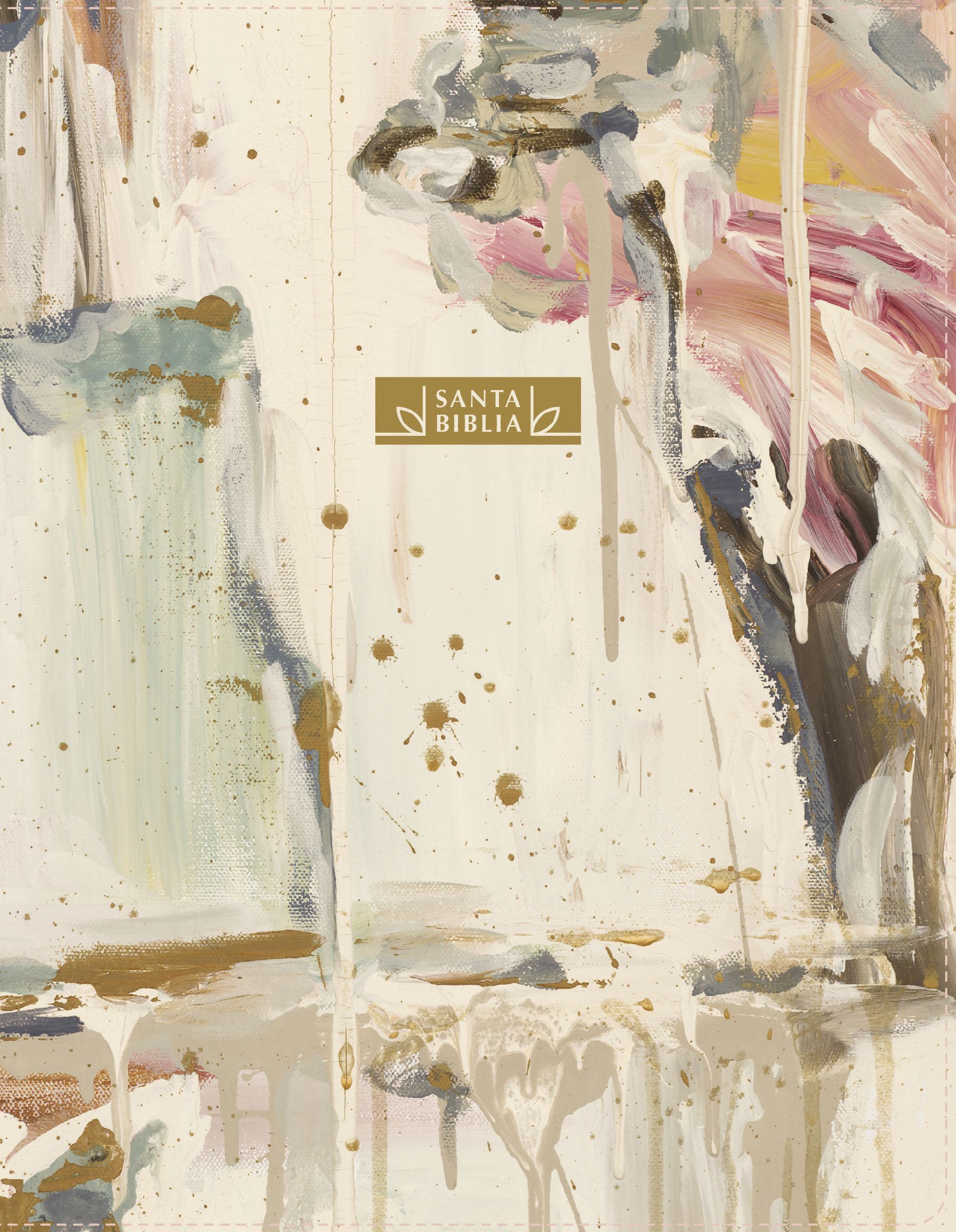 NBLA, Holy Bible, Illustrated Artisan Collection, Leathersoft, Multi-color/Cream, Words of Jesus in Red, Comfort Print