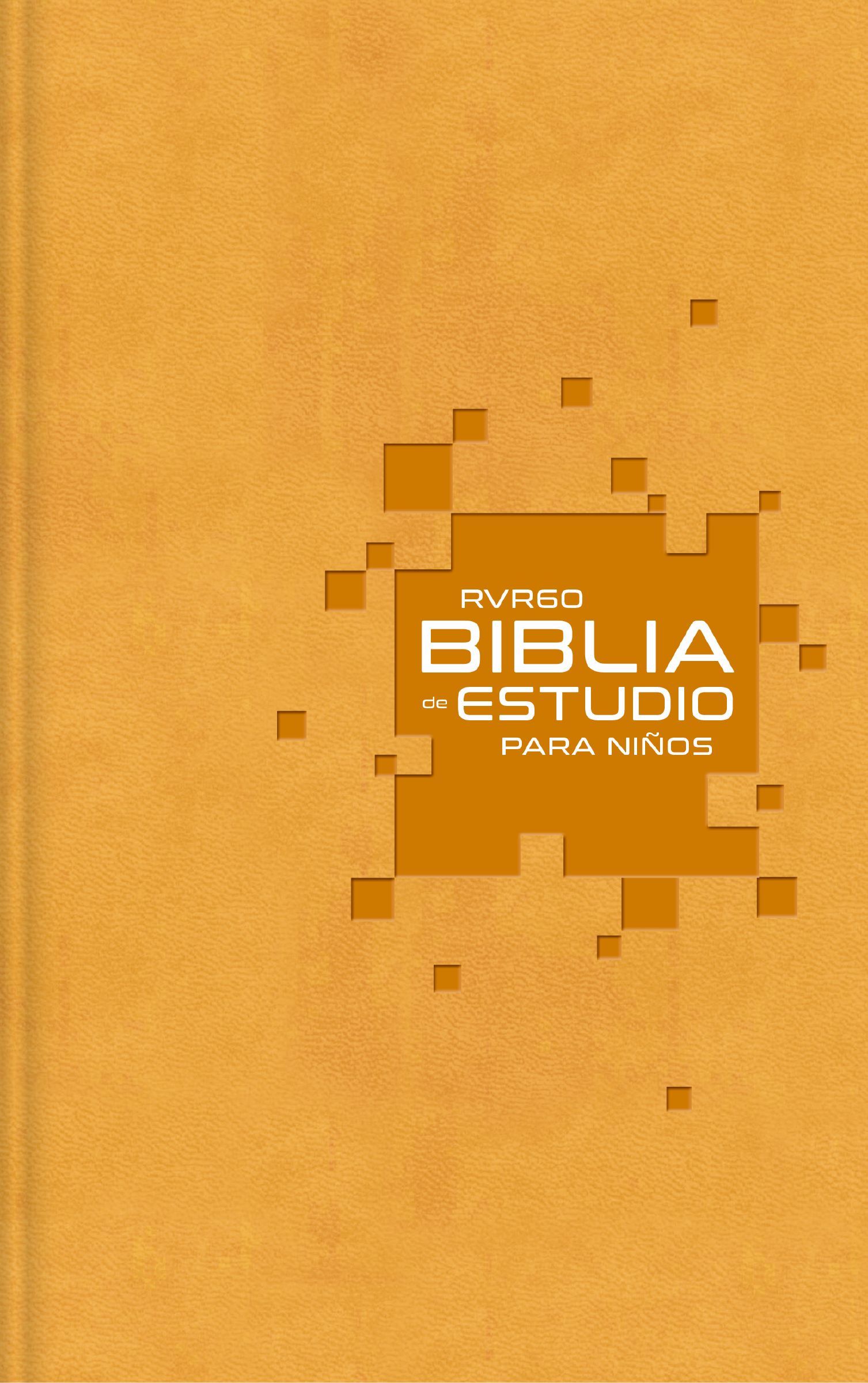 RVR60 Study Bible for Kids, Leathersoft, Mango