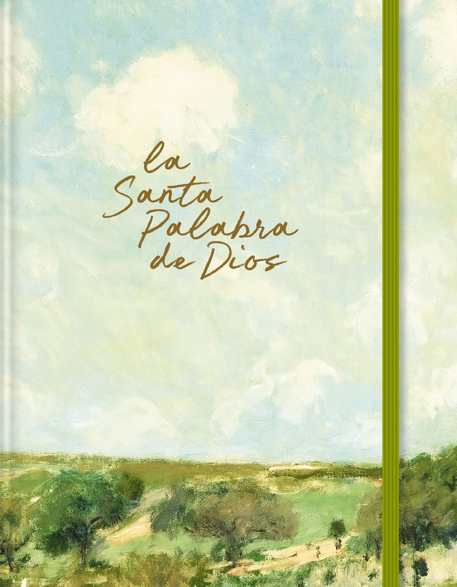 NBLA, Santa Biblia, Edición para notas, Tapa dura tela, Multicolor Cierre elástico