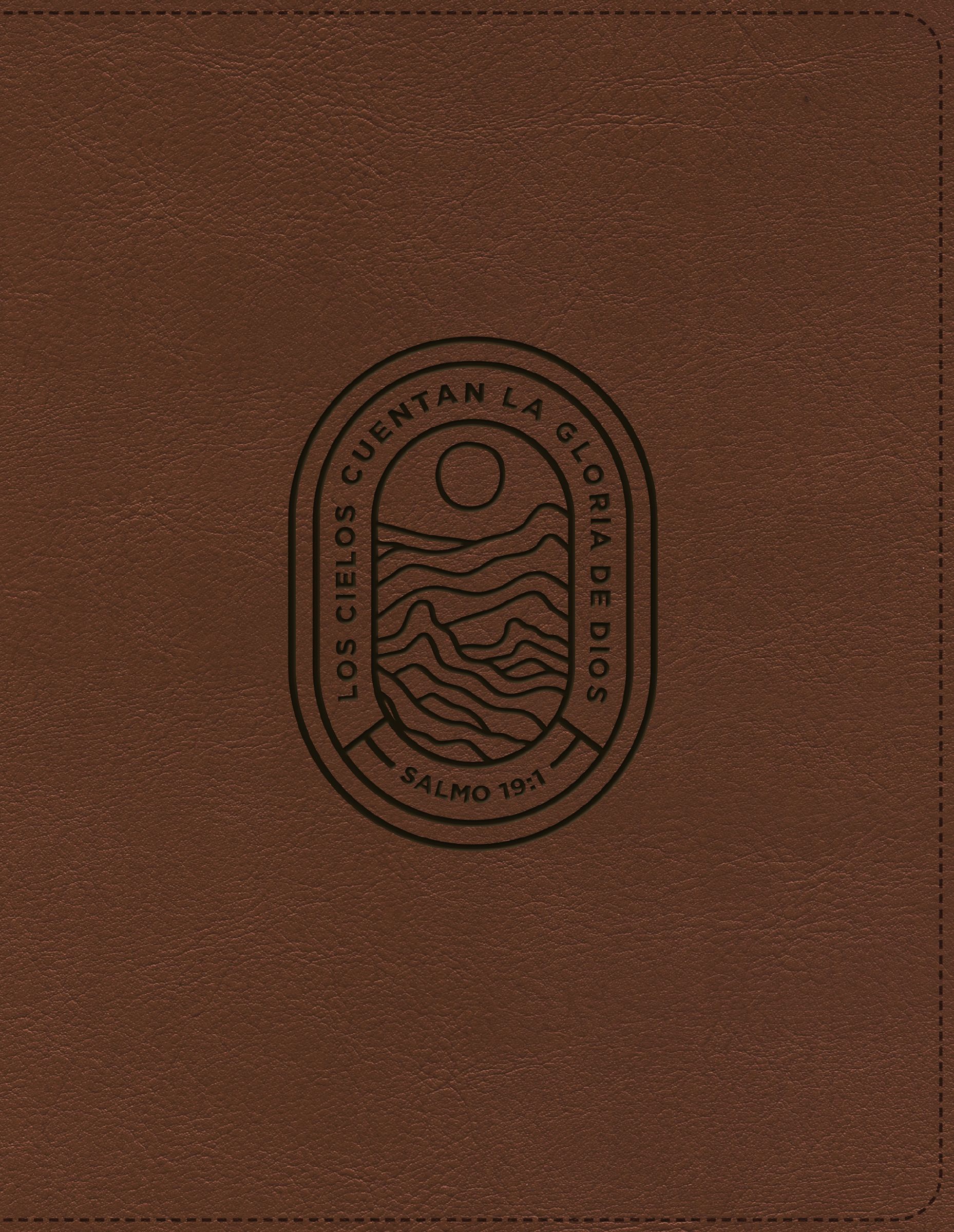 RVR60, Santa Biblia, Edición para notas, Leathersoft, Café