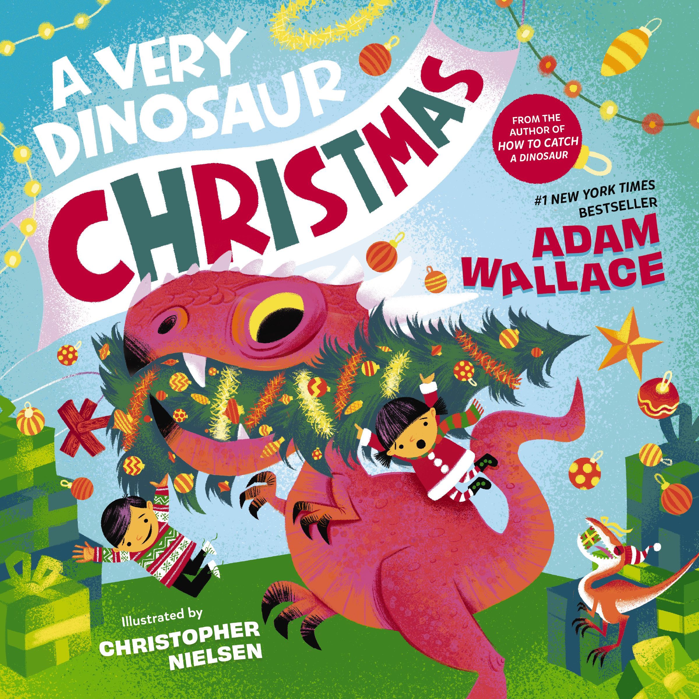 Very Dinosaur Christmas, Hardback, Adam Wallace