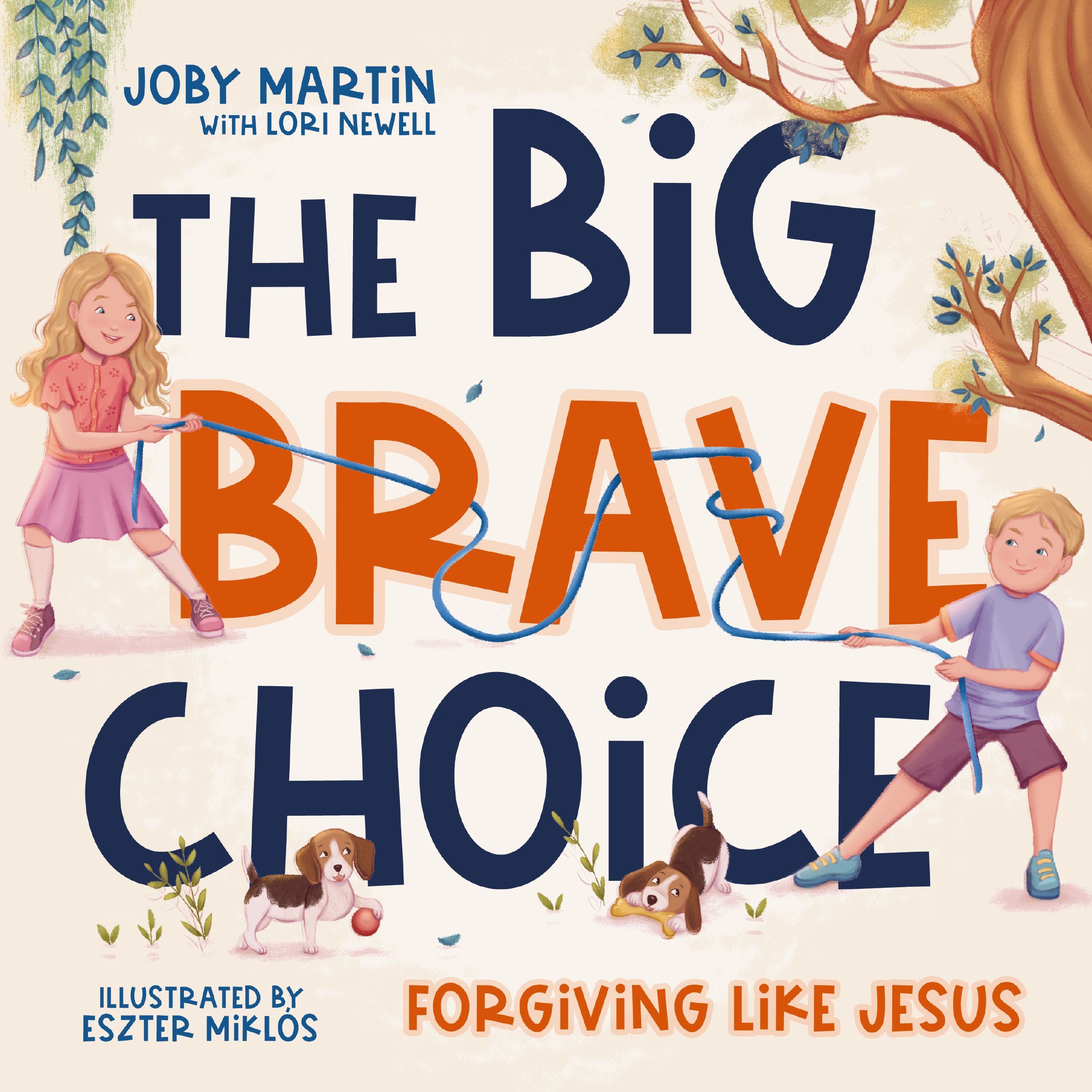 Book Cover of 'The Big Brave Choice'