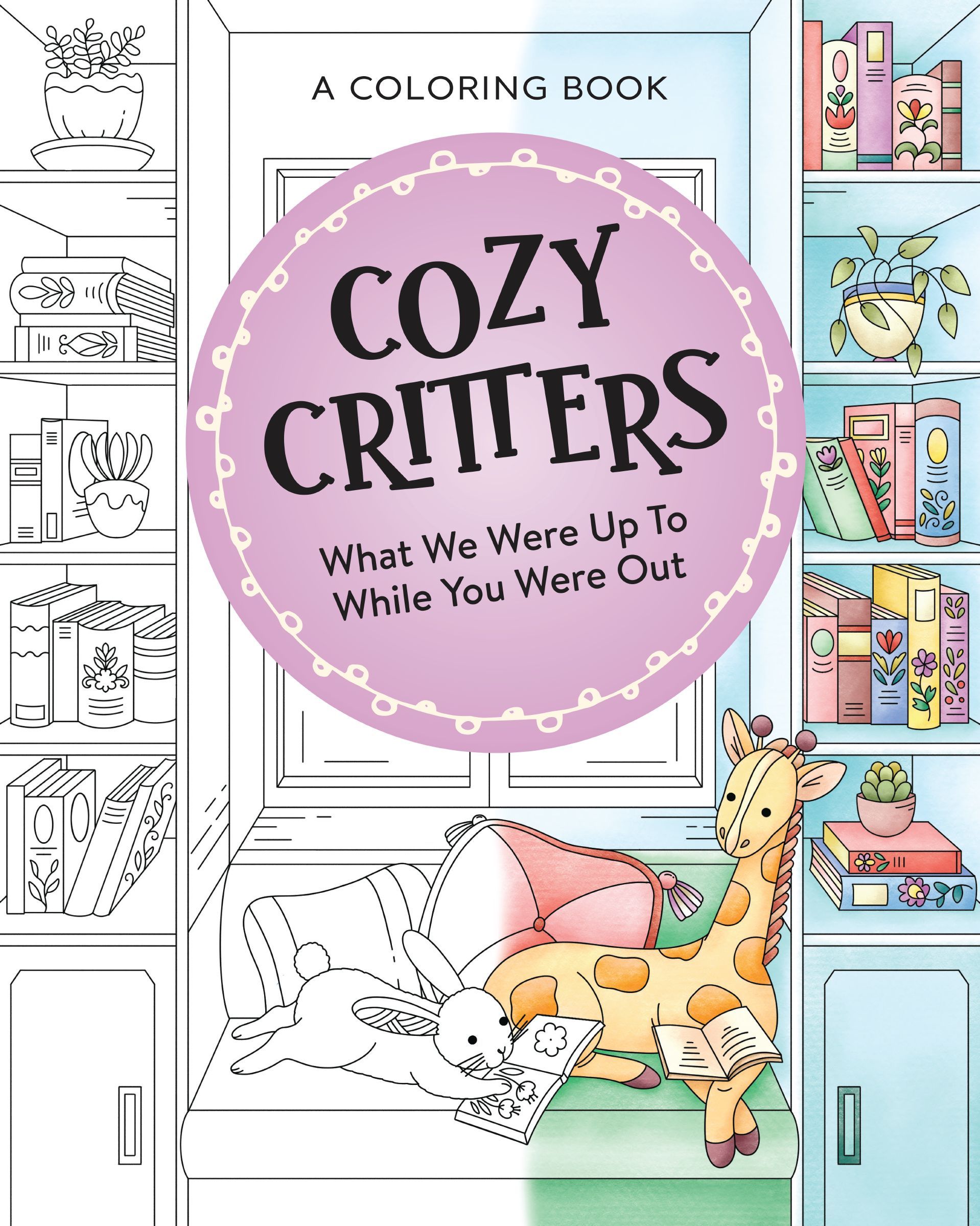 Cozy Critters Coloring Book