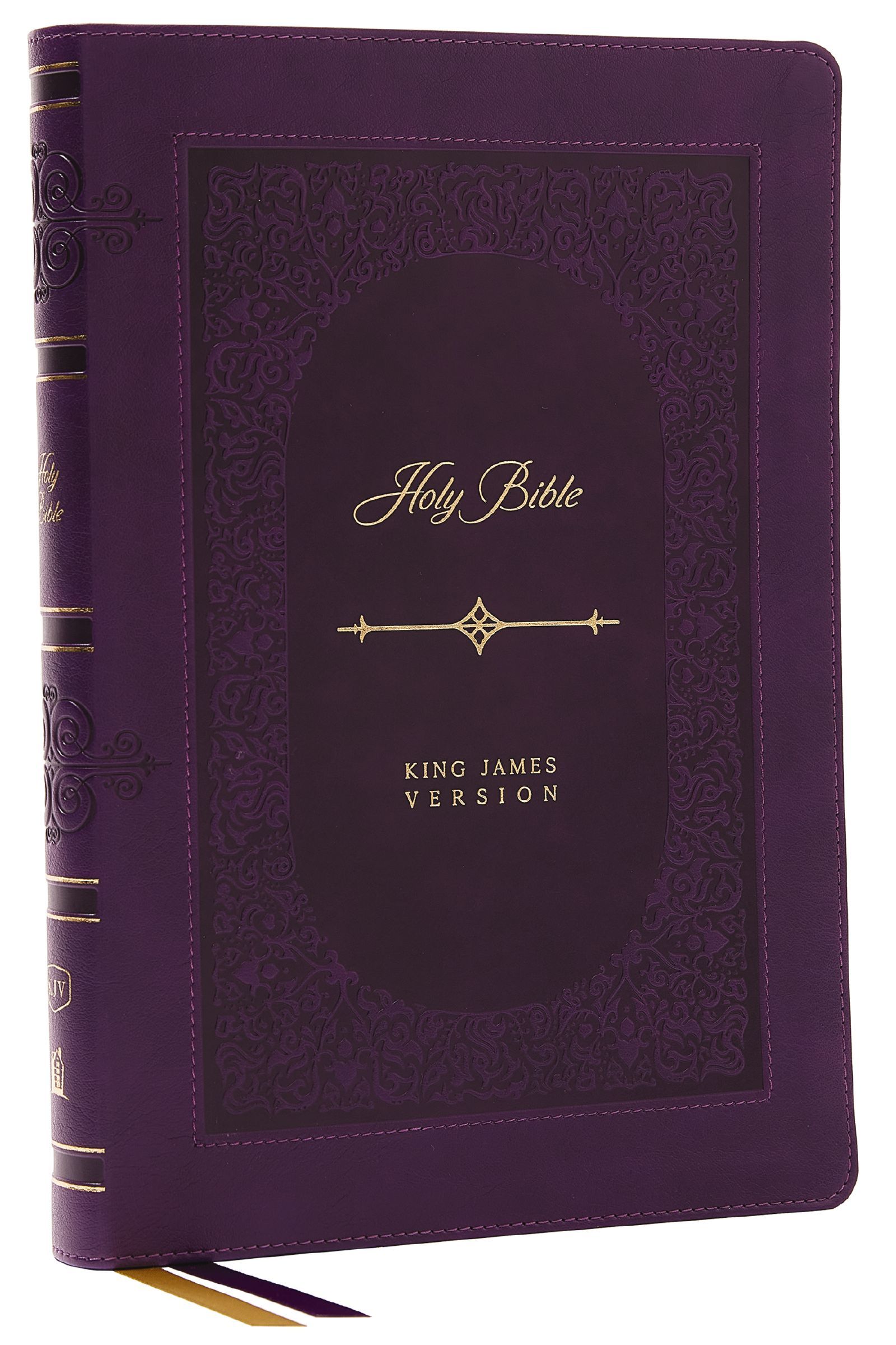 KJV Holy Bible Giant Print Thinline Bible Purple  by Thomas Nelson LEATHER-BOUND - Image 9