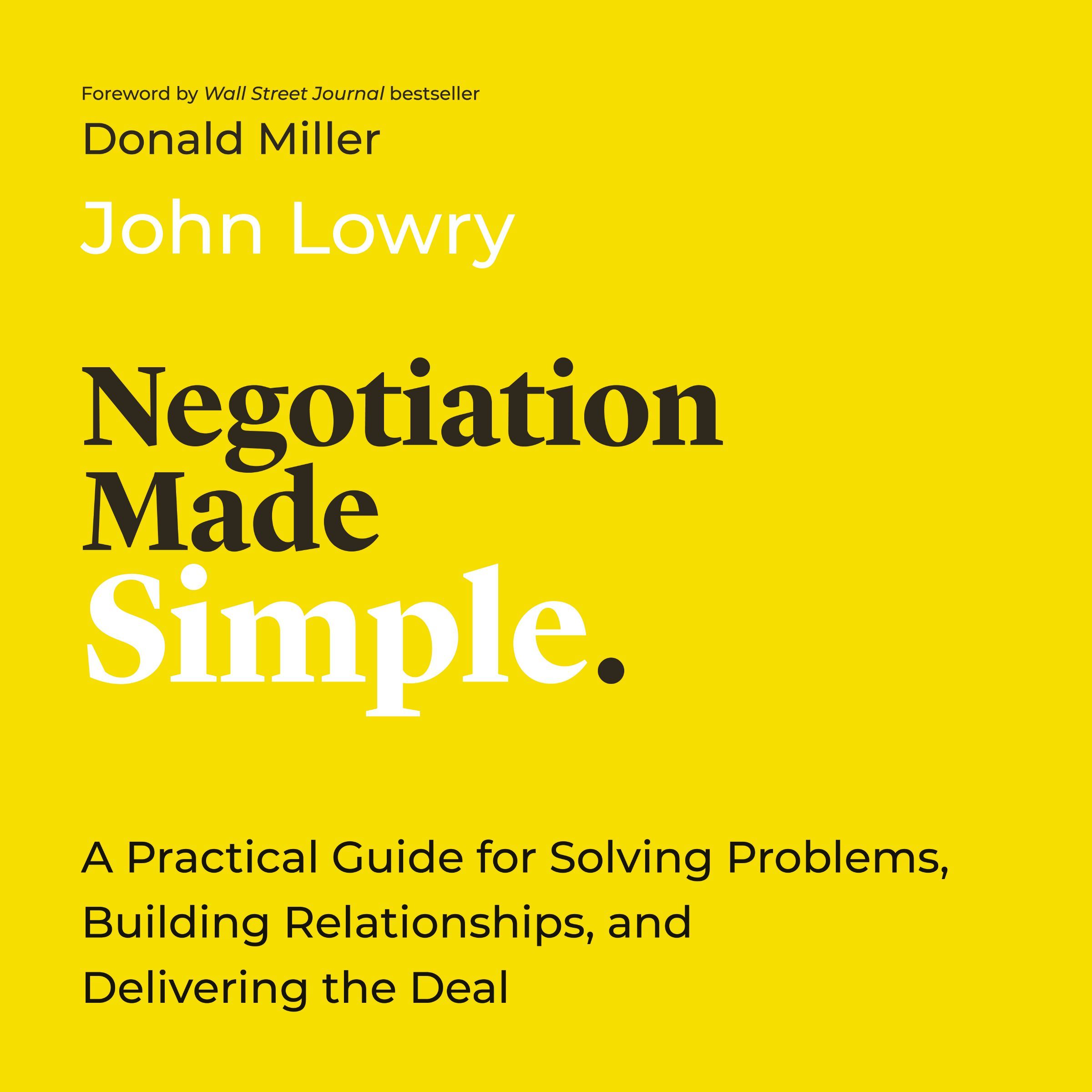 Negotiation Made Simple Book Cover
