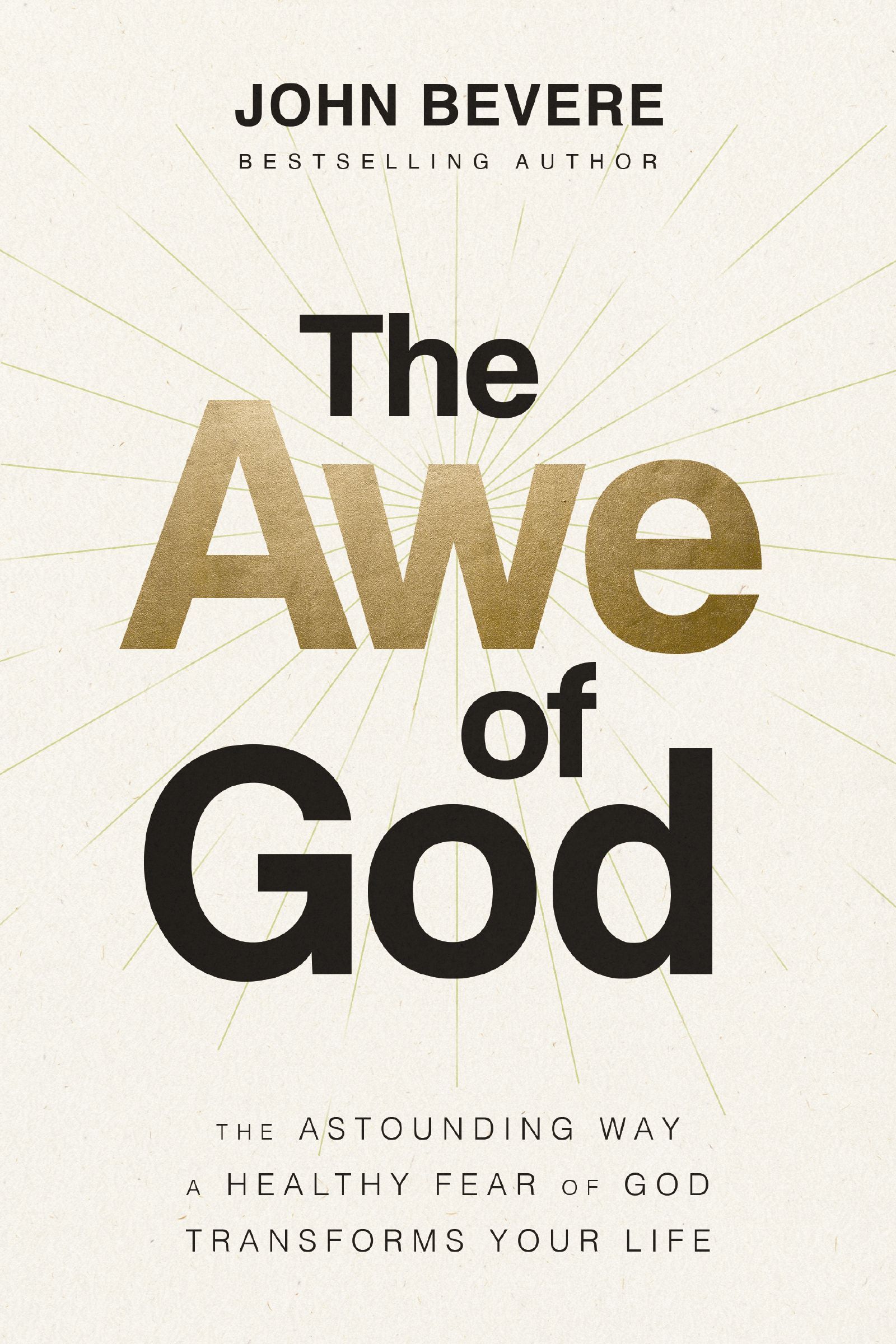 Book Cover of 'The Awe of God'