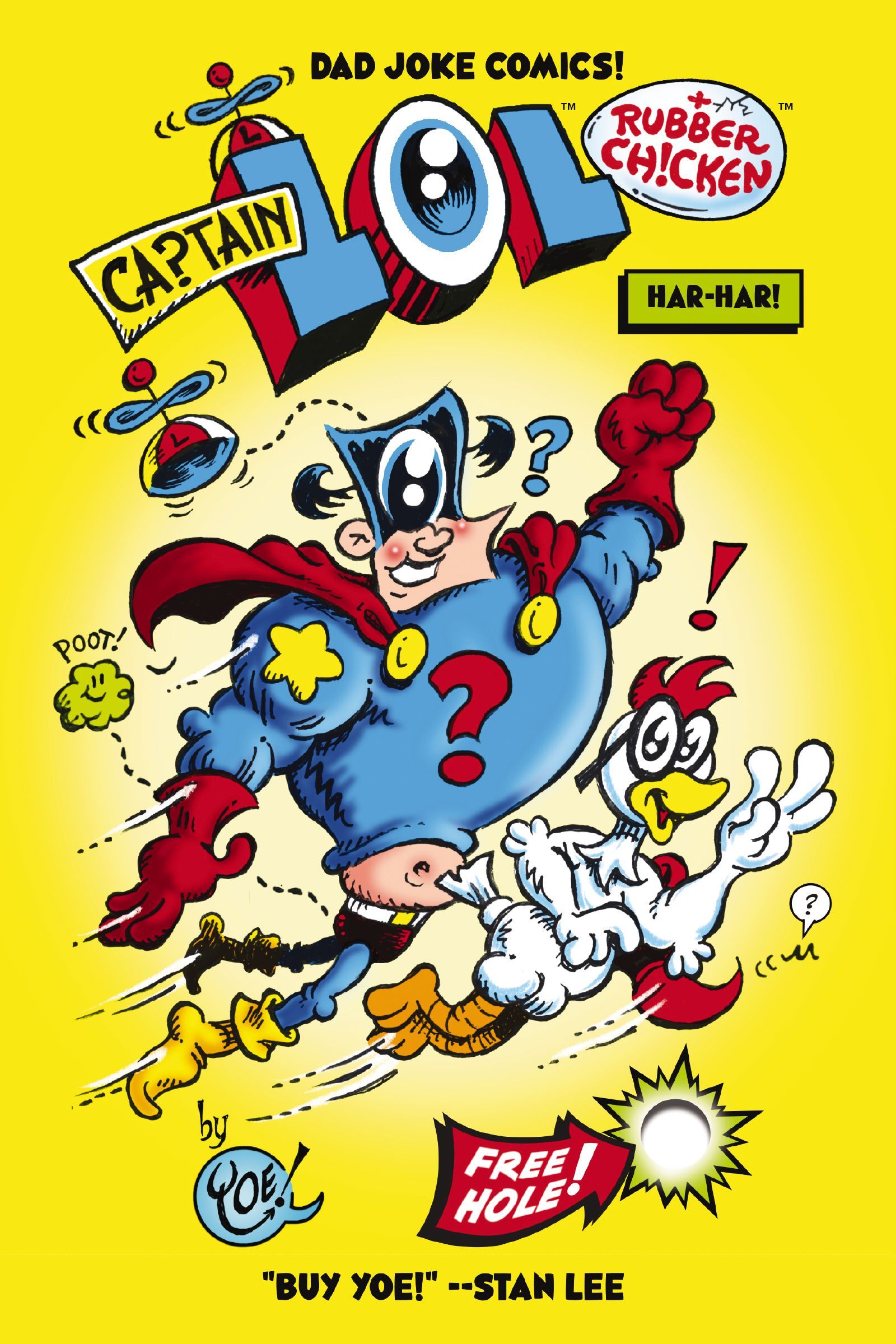 Captain LOL and Rubber Chicken Book Cover