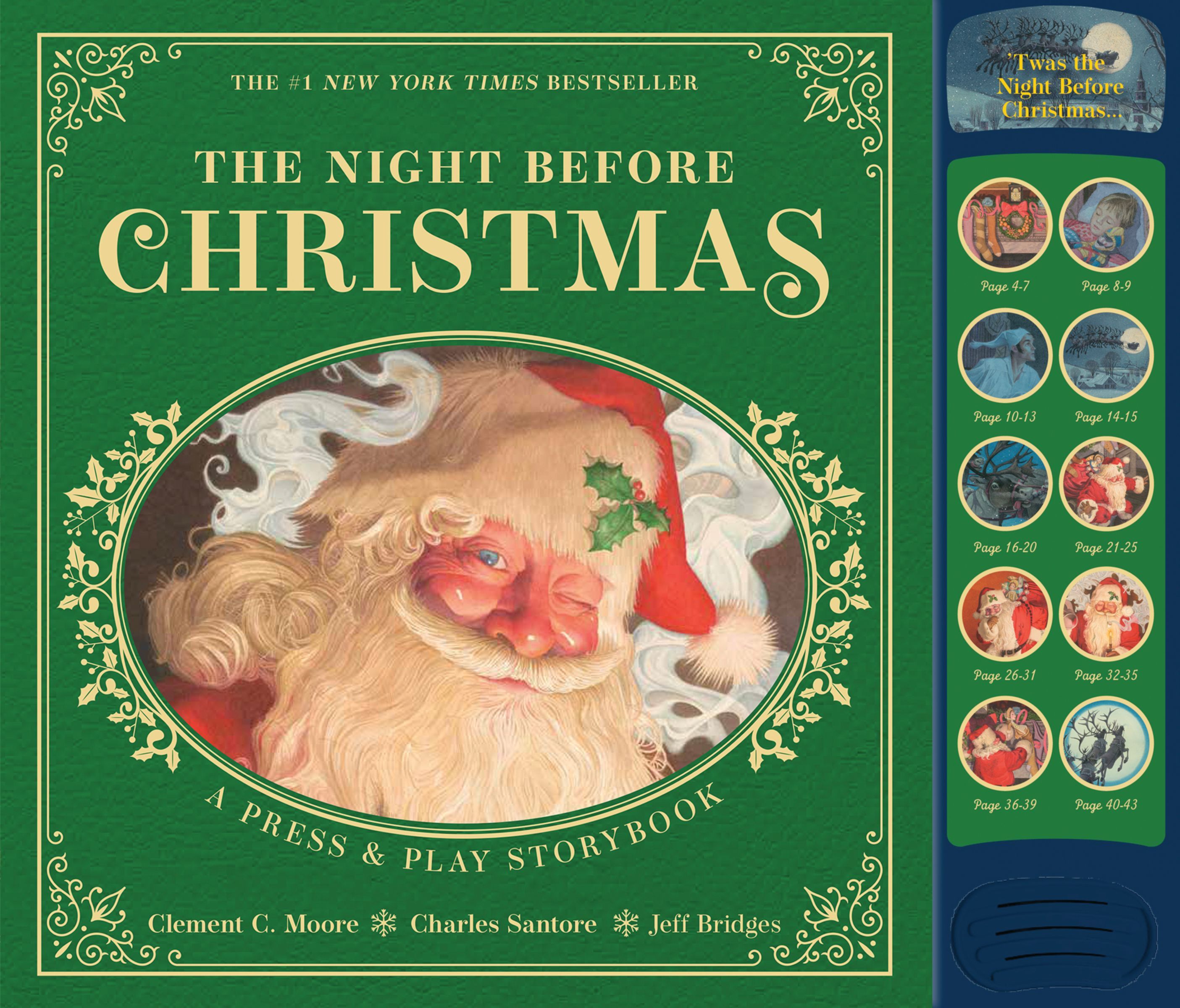 The Night Before Christmas Press & Play Storybook