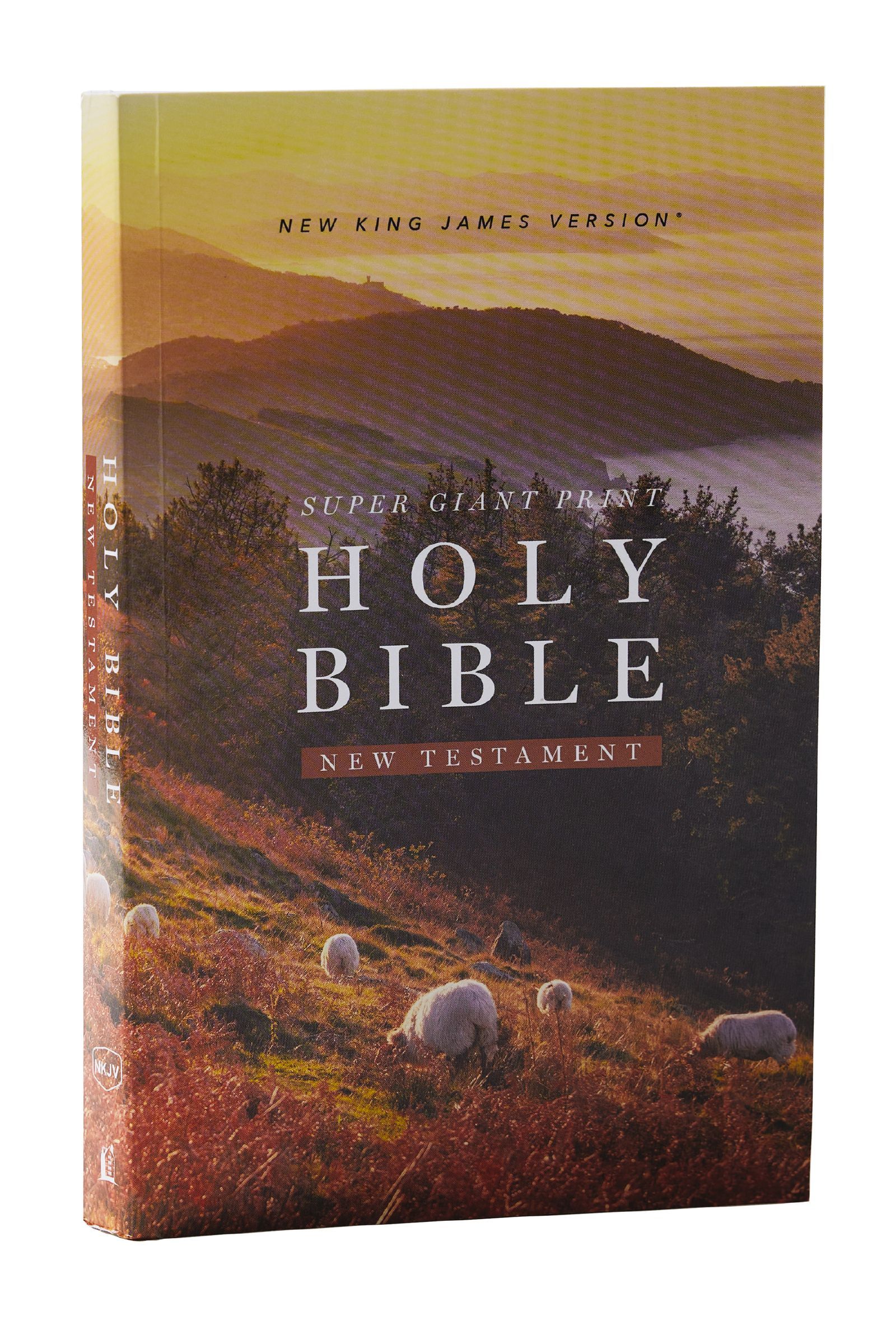 Book Cover of 'NKJV Super Giant Print New Testament, Softcover, Red Letter, Comfort Print'