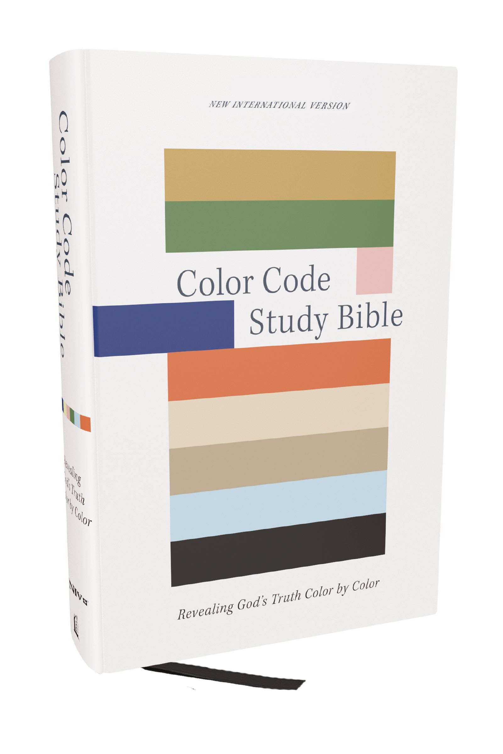 Book Cover of 'Color Code Study Bible, Revealing God's Truth Color by Color (NIV, Hardcover, Red Letter, Comfort Print)'