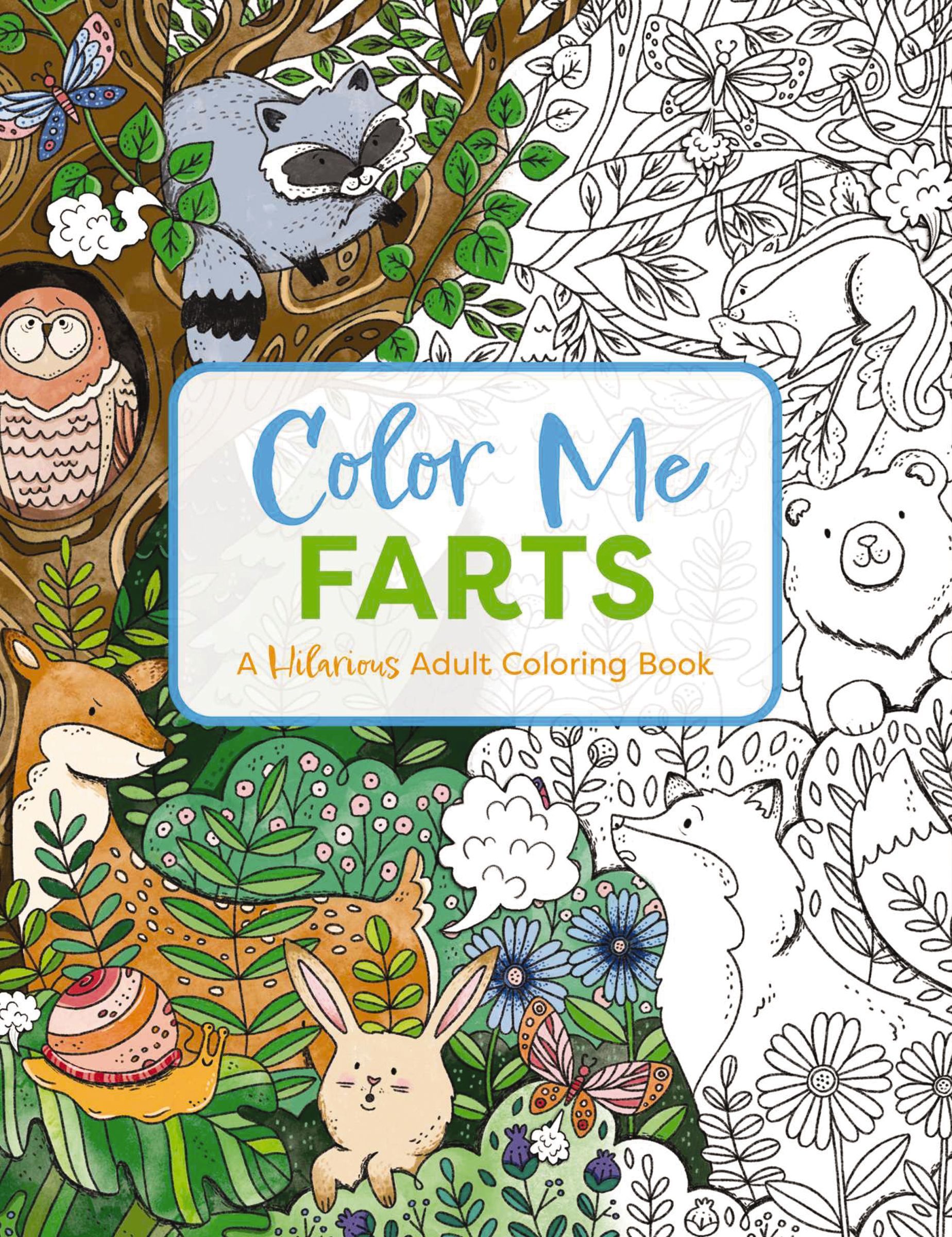 Color Me Farts, Paperback, Cider Mill Press