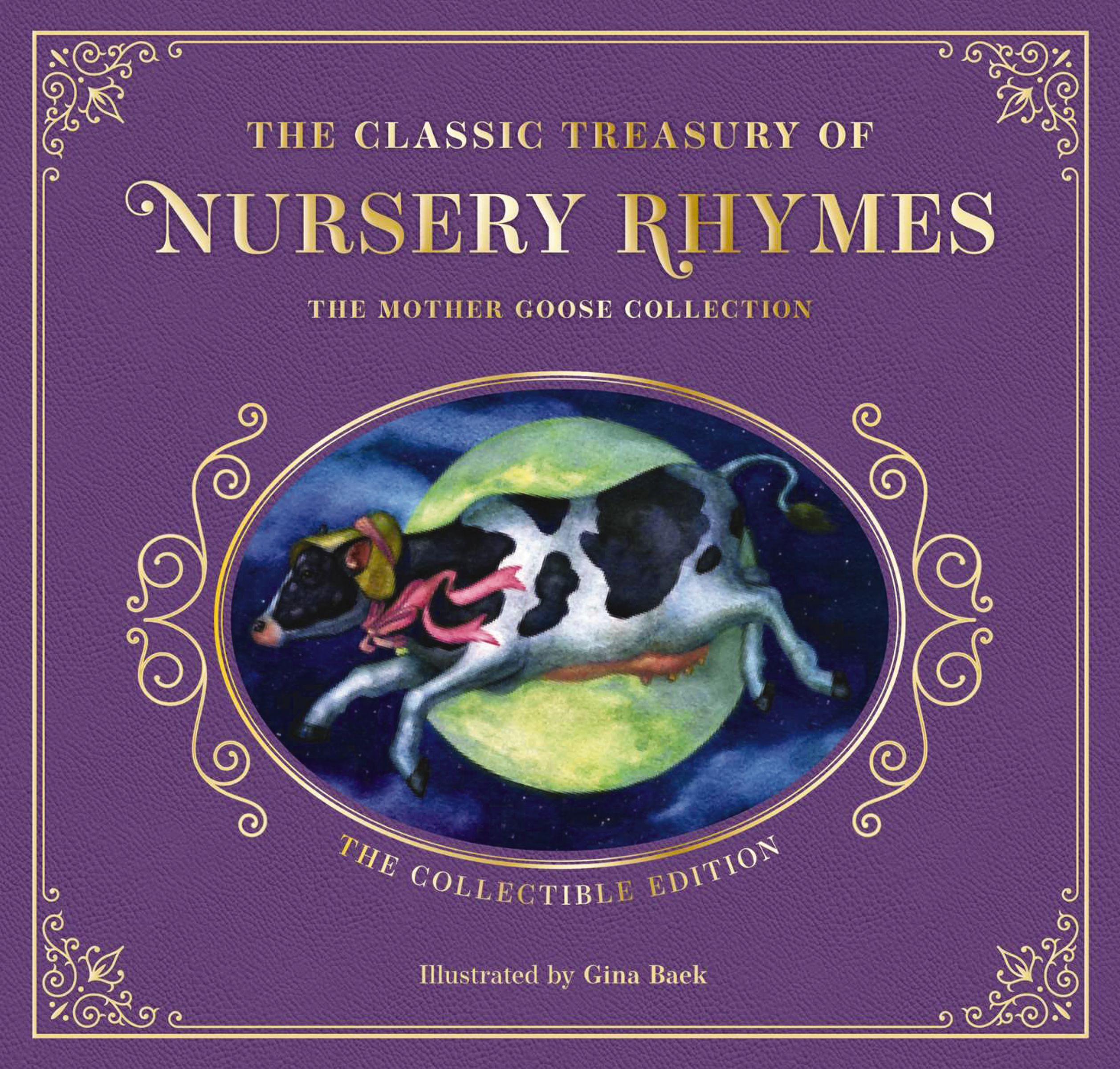 Mother Goose Nursery Rhymes The Complete Collection Hardcover Gift Book NEW - Image 5