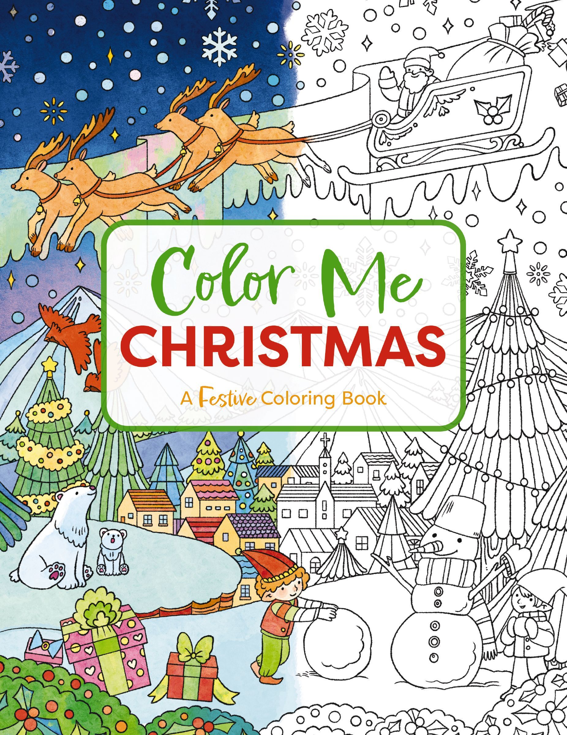 Color Me Christmas, Paperback, Cider Mill Press