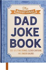 Book Cover of 'The Devotional Dad Joke Book'