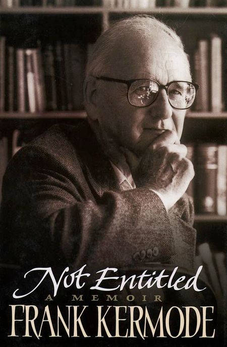 Cover image for Not Entitled - Frank Kermode