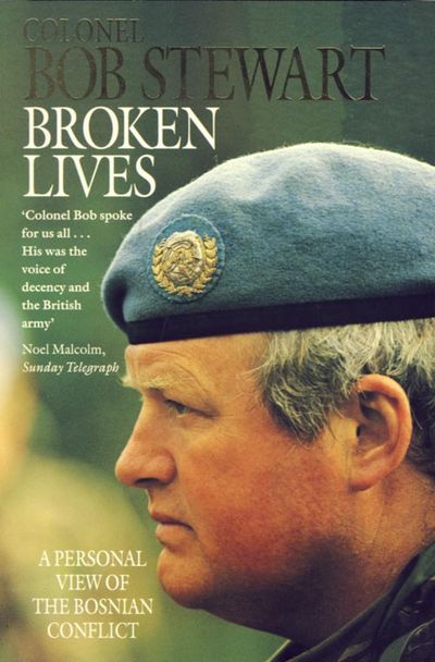 Cover image for Broken Lives - Lt. Col. Bob Stewart
