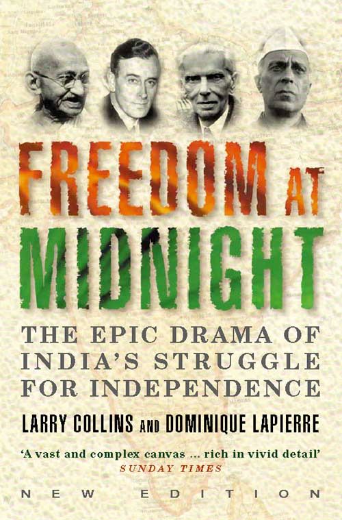 Freedom at Midnight, Literature, Culture & Art, Paperback, Larry Collins and Dominique Lapierre