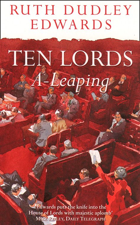 Ten Lords A-Leaping, Crime & Thriller, Paperback, Ruth Dudley Edwards