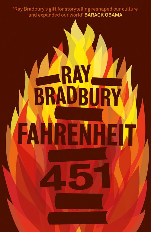 Fahrenheit 451, Sci-Fi & Fantasy, Paperback, Ray Bradbury