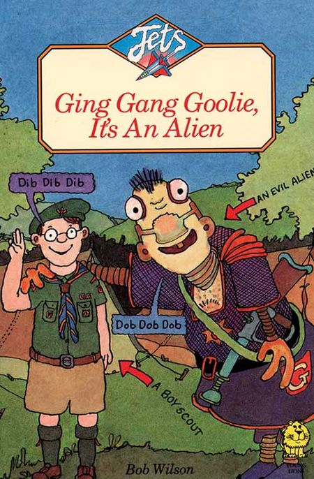 Cover image for Jets - Ging Gang Goolie, It’s An Alien (Jets) - Bob Wilson, Illustrated by Bob Wilson
