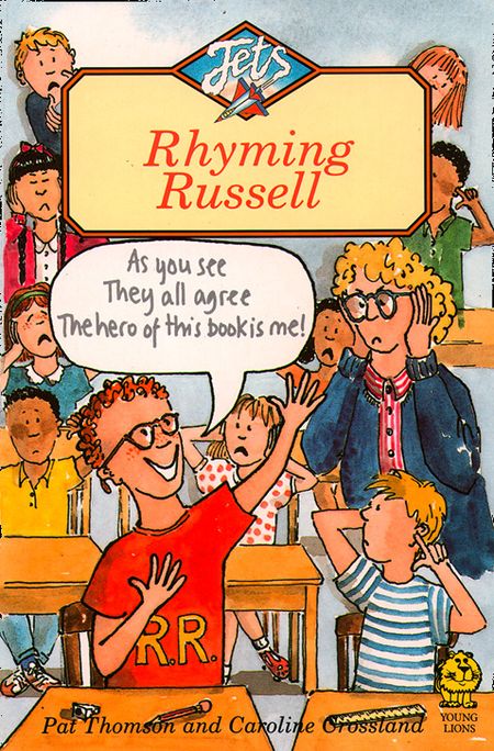 Cover image for Jets - Rhyming Russell (Jets) - Pat Thomson, Illustrated by Caroline Crossland