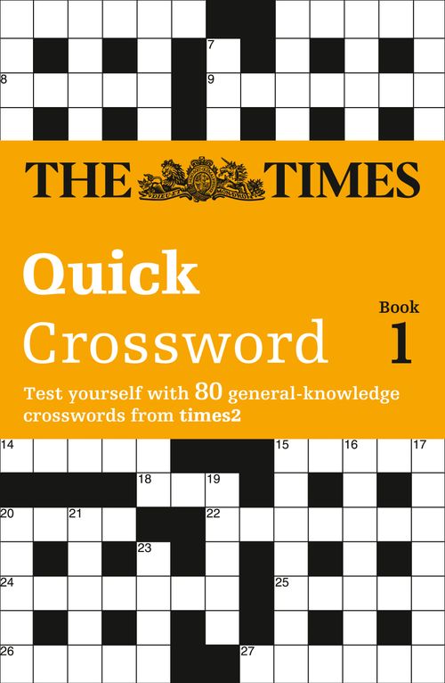 The Times Quick Crossword Book 1, Sports, Hobbies & Travel, Paperback, The Times Mind Games