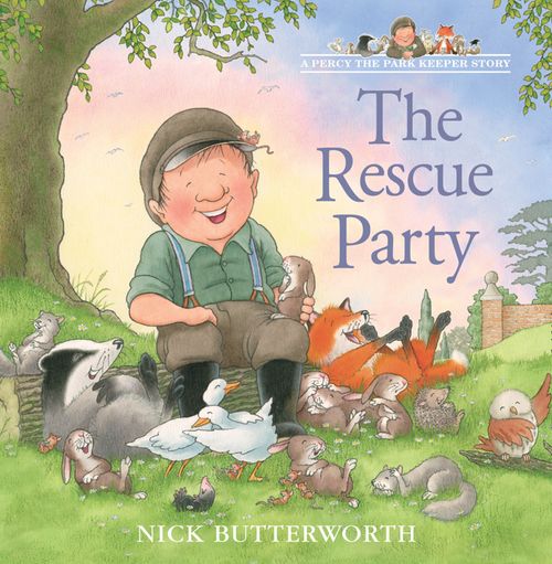 The Rescue Party, Children's, Paperback, Nick Butterworth, Illustrated by Nick Butterworth
