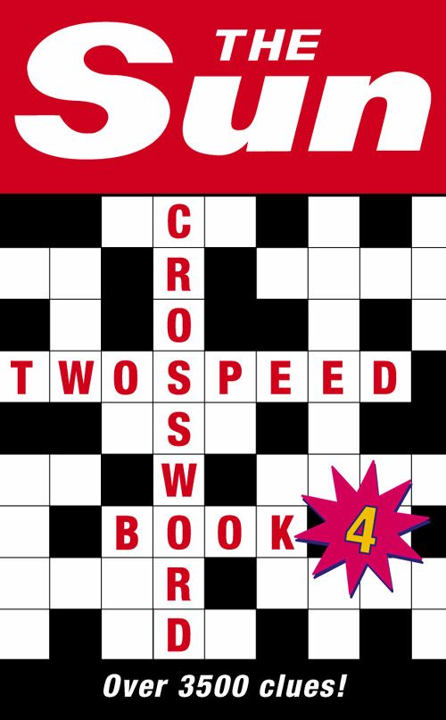 The Sun Two-Speed Crossword Book 4, Non-Fiction, Paperback, The Sun