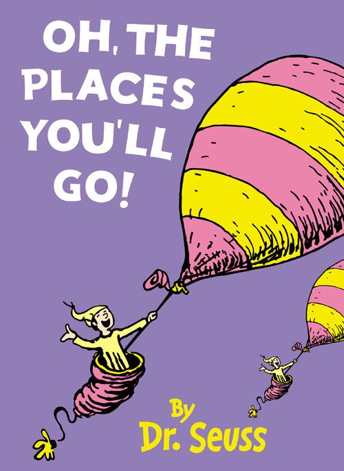 Oh, The Places You’ll Go!, Children’s, Teenage and Educational – Children’s , Hardback, Dr. Seuss, Illustrated by Dr. Seuss