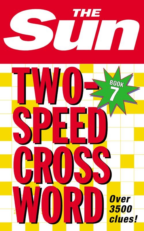 The Sun Two-Speed Crossword Book 7, Sports, Hobbies & Travel, Paperback, The Sun