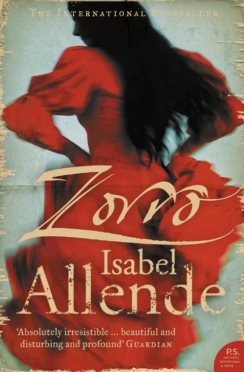 Zorro, Contemporary Fiction, Paperback, Isabel Allende, Translated by Margaret Sayers Peden