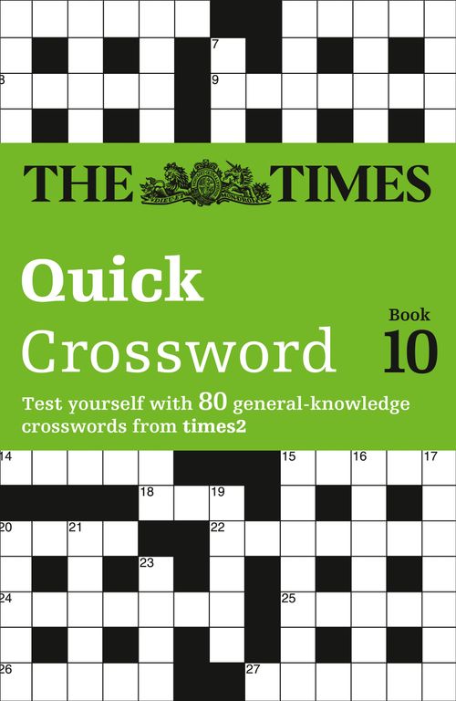 The Times Quick Crossword Book 10, Sports, Hobbies & Travel, Paperback, The Times Mind Games