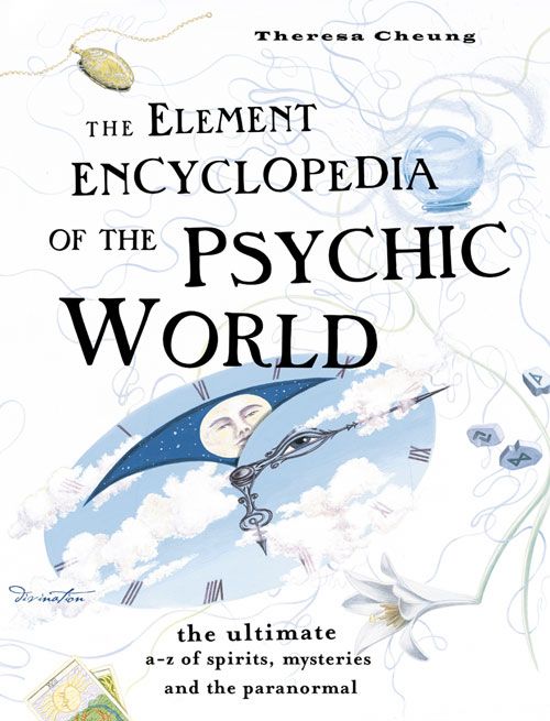 The Element Encyclopedia of the Psychic World, Self-Improvement & Colouring, Hardback, Theresa Cheung