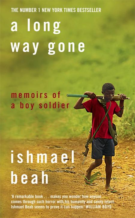 Cover image for A Long Way Gone: Memoirs of a Boy Soldier - Ishmael Beah