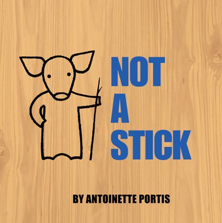 Cover image for Not A Stick - Antoinette Portis, Illustrated by Antoinette Portis