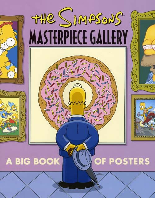 The Simpsons Masterpiece Gallery, Literature, Culture & Art, Paperback, Matt Groening