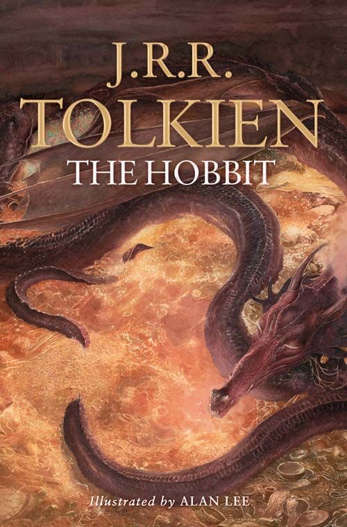 The Hobbit, Sci-Fi & Fantasy, Paperback, J. R. R. Tolkien, Illustrated by Alan Lee